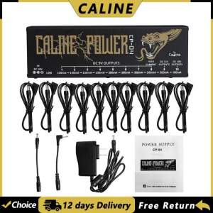 IRIN | Caline CP-04 Electric Guitar Effect Pedal Power Supply 10 Isolated Outputs (9V 12V 18V) Short Circuit /Overcurrent Protection