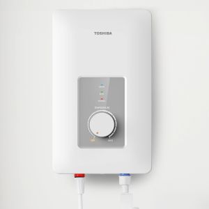TOSHIBA เครื่องทำน้ำอุ่น 3800 4500 วัตต์ รุ่น TWH-38WTH TWH-45WTH เครื่องทำน้ำอุ่นโตชิบาราคาถูก ส่งทั่วไทย ประกัน5ปี เก็บปลายทาง