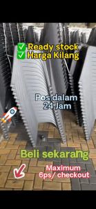 MINIMOBOX Plastic Chair/ Kerusi Makan/ Kerusi Plastik Tebal/ Kerusi Hitam/ Plastic Side Chair/ Dining Chair