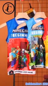Kids jersey terno 2-7yrsold MINECRAFT