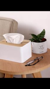 กล่องใส่ทิชชู่ กล่องทิชชู่ สไตล์มินิมอล กล่องทิชชู่กันฝุ่น 3 ข้อมูลจำเพาะกล่องทิชชู่พร้อมฝาไม้สำหรับห้องนอนห้องนั่งเล่น