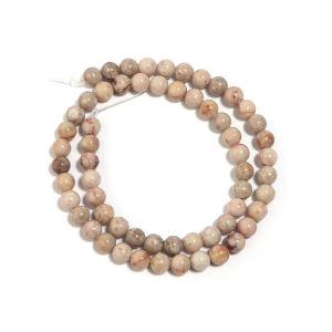 4-12 มม.ธรรมชาติ Maifan หิน Frosted Jades รอบหลวม Spacer ลูกปัดสําหรับเครื่องประดับทํา DIY Charms Handmade สร้อยข้อมือสร้อยคอ