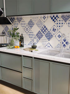 Miếng Dán Chống Dầu Cho Bếp Miếng Dán Tường Lò Nướng Miếng Dán Chống Nước Cho Phòng Tắm Miếng Dán Trang Trí Gạch Men Miếng Dán Tự Dính