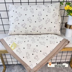 Anti-slip Thickening Cotton Linen Bed Cover Set for All Seasons