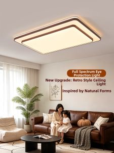 DGY | Vintage Double-layer Walnut Color High-end Chandelier