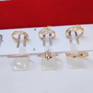 Cincin Wanita Aksesoris Fashion Awet Tahan Lama Anti Karat Cocok Untuk Harian G8-C7#1