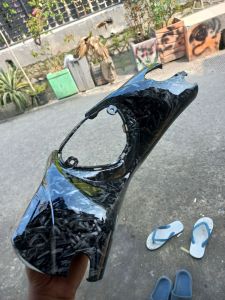 cover stang atas nmax new karbon forget