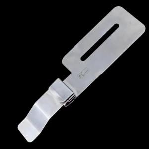 Lap Seam Folder for Flat Bed Sewing Machine Sewing Machine Part Edge Decorative Lockstitch Tool Sewing Machine Presser Foot