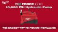100% Genuine Milwaukee M18 FORCE LOGIC™ 700 bar Hydraulic Pump - Model M18 HUP700R. 