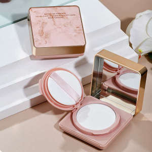 ✧Double-layer Air Cushion Cream Powder Cake 2-in -1 Moisturizing Oil Control Concealer Waterproof Sweat-proof Makeup-free Foundation Women#39s Dry Skin BB Cream♭