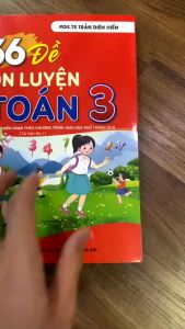 Sách - 36 Đề ôn luyện Toán 3 ( Biên soạn theo chương trình GDPT mới )