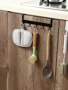 [Shouse.sg] Bathroom Wall Hooks No Drilling Wall Hook Door Hooks Clothes Hangers Hanging Hook for KitchenBathroomToilet Cabinets Wardrobes Balcony