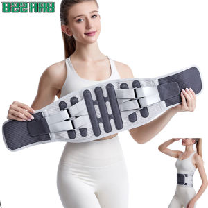 1PCS Lumbar Support - Breathable & Adjustable Lower Back Brace - Double Pull Compression Straps - Men and Women
