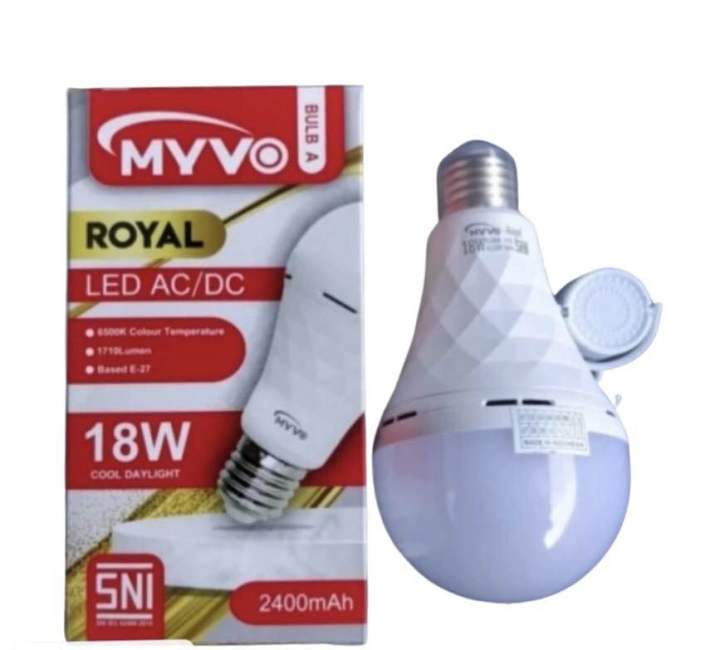 Myvo Lampu Emergency Led Bulb Royal 9 w 12 w 18 Watt Lamp Darurat ...