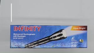 Original Japan Stargold/Tokyosat/Infinity Waterproof Led Rechargeable Super Bright Flashlight Torchlight 10M Water Resistant with 3-year Warranty