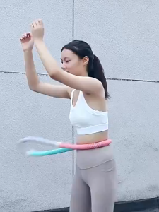 Spring Hula Hoop Extra Weightening Waist Twisting Exercise Adult Weight-loss Home Alat Senaman 呼啦圈