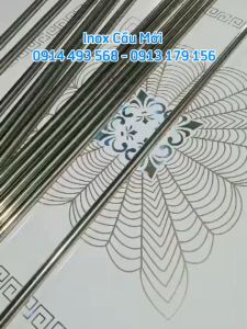 Ống Inox tròn 304 phi 9.6 mm Độ dày 1.0 mm Dài 1m/1m2/1m5