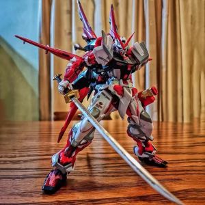 Gundam Assembled Model Unicorn Red Heresy Mech