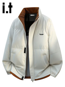 izzue | Collared Warm Thickening Commuter Soft Casual Mens Winter Jacket 6M