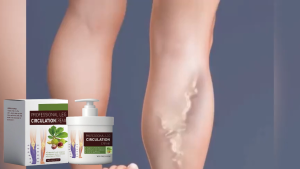 Leg Swelling Relief Cream – 100g Professional Circulation Therapy Fluid Ease for Edema Reduces Leg & Feet Discomfort Tired Leg Care