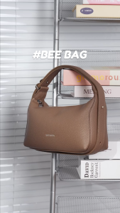 BOSTANTEN Bee Bag กระเป๋าสะพายไหล่แฟชั่นสตรีสายสะพายกระเป๋าสุดประณีตสามารถปรับได้หลายรูปแบบ