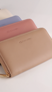 Ví dài thiết kế trẻ trung đơn giản chất liệu Da cao cấp trơn nhẵn thương hiệu LaCamie VN5A0511