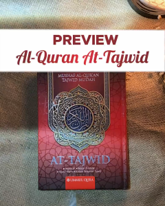 Al-Quran Tajwid A5 HC Mushaf Al-Quran At-Tajwid Warna Terjemah Waqaf Ibtida Kolom Pelajaran Tajwid Quran Wakaf - Ummul Qura