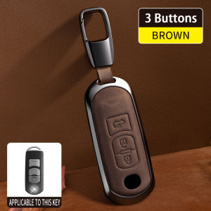 MAZDA 2 3 5 6 CX3 CX4 CX5 CX7 CX8 CX9 Leather Car Key Case Cover Accessories