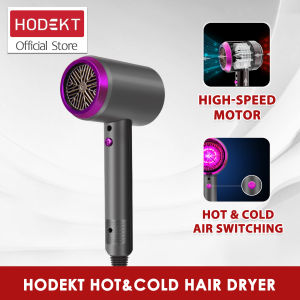 [Malaysia Plug] HODEKT Hairdryer 1200W Pengering Rambut Professional Blue Ray  Ionic Tech 2200 Hair Dryer Saloon Strong Wind Pengering Rambut