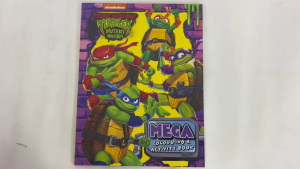Teenage Mutant Ninja Turtles Mega Colouring & Activity Book With Fun Activities For Kids