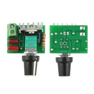 diymore | AC 220V 4A 500W PWM Motor Speed Controller Module Adjustable Speed Regulator Control Governor Switch With Switch Terminal