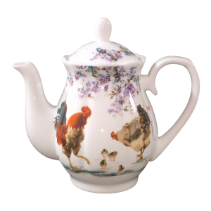Large Size Ceramic Vinegar Pot Bone China Sauce Oil Bottle Kitchen Creative Wine Pot European Luxury Vintage Chinese Style Home Use