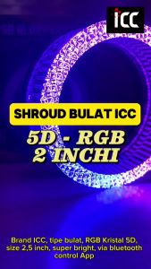 ORIGINAL SHROUD BMW SPORT BULAT AKRILIK 5D CRYSTAL 25 INCH 210+ MODE APPS PNP PROJIE BILED PROCJTOR RJB
