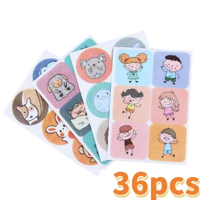 Happily Baby 36pcs in 1 Mosquito Proof Sticker for Baby Fashion Cartoon Portable Mosquito Repellent Patch Kids 18/72pcs