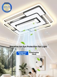 Smile | Smart Leafless Ceiling Fan Light