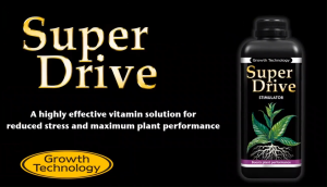 Growth Technology SuperDrive (Plant Growth Stimulator - Vitamins and Specialized Plant Extracts Reduce Transplant Stress Reduce biotic and abiotic stress Restore Growth)