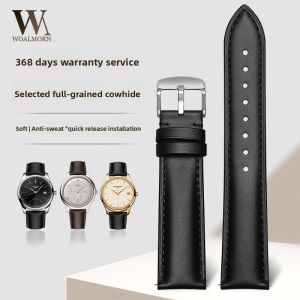 Woalmorn | Full Grain Leather Watch Strap for Multiple Brands