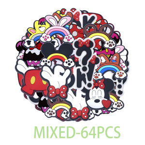 Disney | Disney Versatile Mickey Mouse 16-100PCS Shoe Charms Fantasy PVC Decorations high-quality Detachable Waterproof For Party Gifts