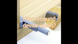 REBOUND DEVICE FOR CABINET DOORS PUSH TO OPEN