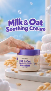BUY 1 TAKE 2 Baby Facial Cream All Natural Alcohol & Tear Free Milk & Oat Essence Gentle Moisturizer 120g Prickly Heat Eczema Prone Sensitive for Baby`s PP Cream 60g COD