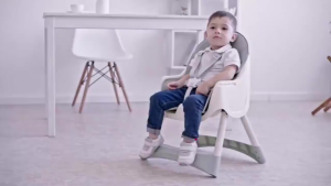 lUCKYBABE Baby high chair Adjustable tray Baby high chair feeding Foldable high chair Rocking chair