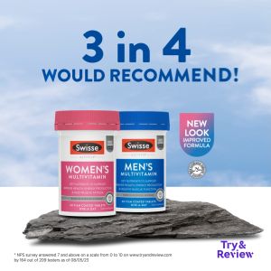 [EXP 31 OCT 2026] [Triple Pack] Swisse Ultivite Womens Multivitamin 60 Tabs