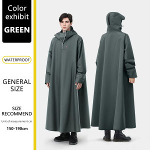 SEAMETAL Thickened Adult Motorcycle Raincoat Electric Bike Rain Coat Men Women Durable Waterproof Riding Gear Rider Raincoat