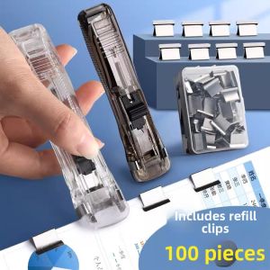 Aesthetic Easy-Press Stapler Metal