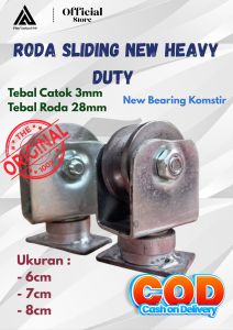 Roda Sliding New Heavy Duty | Roda Sliding New 6cm 7cm 8cm
