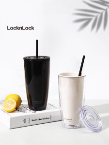 LocknLock | Minimalist Ins Trend Straw Cup with High Capacity