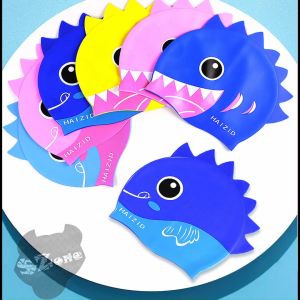 Mũ bơi trẻ em hình hoạt hình cá mập