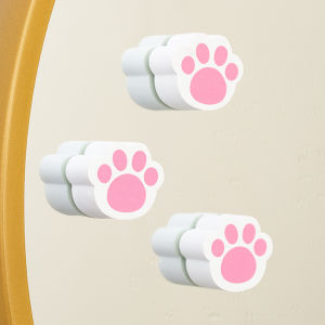 2/4Pcs Cute Cat Claw Mirror Wiper Household Toilet Glass Hand Wash Countertop Cleaning Tool