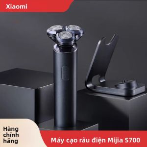 Máy Cạo Râu Điện XIAOMI MIJIA S700 Dành Cho Nam Giới Máy Cạo Râu Khô/ướt Có Thể Sạc Lại Toàn Thân Có Thể Giặt Được Máy Cạo Râu Ba Lưỡi Có Thể Giặt Được