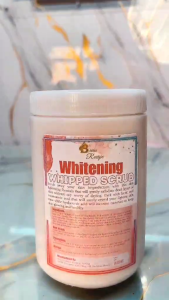 Whitening Whipped Body Scrub Cream | Deep Moisturizing & Skin Brightening Formula